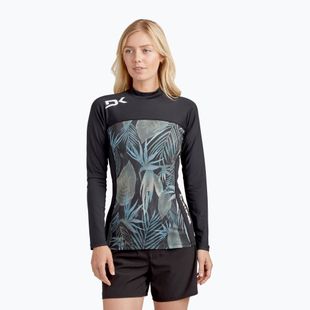 Longsleeve do pływania damski Dakine Hd Snug Fit Rashguard nahele print