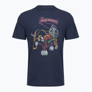 Koszulka męska Royal Robbins RR Graphic navy chock pt