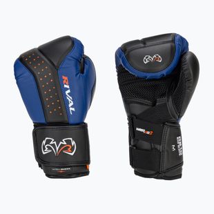 Rękawice bokserskie Rival RB10 Intelli-Shock Bag black/blue