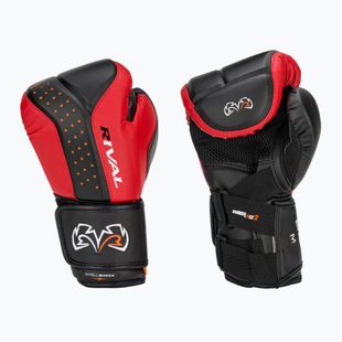 Rękawice bokserskie Rival RB10 Intelli-Shock Bag black/red