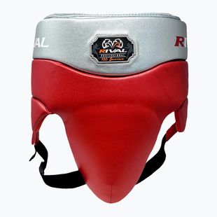 Ochraniacz krocza Rival RNFL100 Professional Protector red/silver