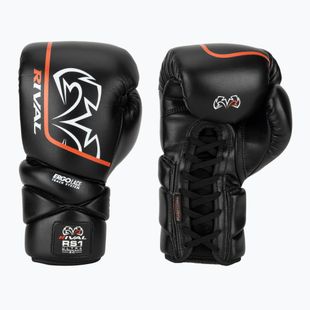 Rękawice bokserskie Rival RS1 Ultra Sparring 2.0 black