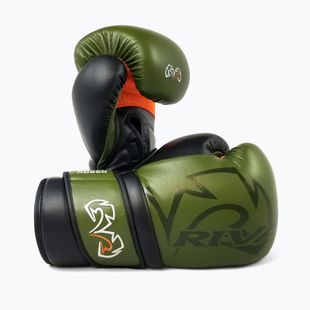 Rękawice bokserskie Rival Impulse Sparring khaki green