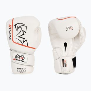 Rękawice bokserskie Rival Super Sparring 2.0 white