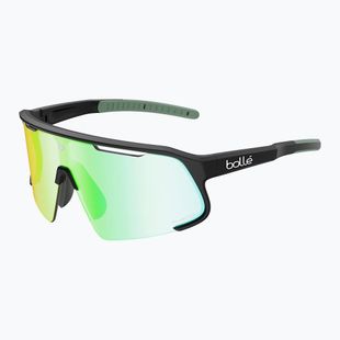 Okulary przeciwsłoneczne Bollé Speedchaser black matte/phantom clear green photochromic