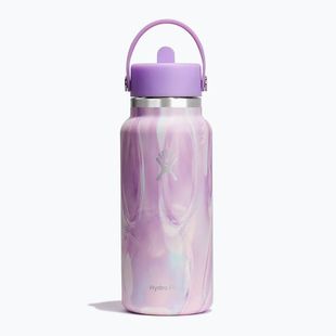 Butelka termiczna Hydro Flask Wide Flex Straw Cap Jelly 945 ml purple swirl