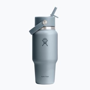 Butelka termiczna Hydro Flask Wide Flex Straw Travel 621 ml shale grey