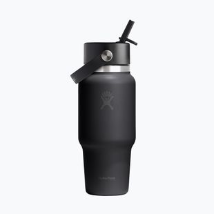 Butelka termiczna Hydro Flask Wide Flex Straw Travel 621 ml black