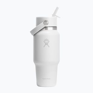 Butelka termiczna Hydro Flask Wide Flex Straw Travel 621 ml white