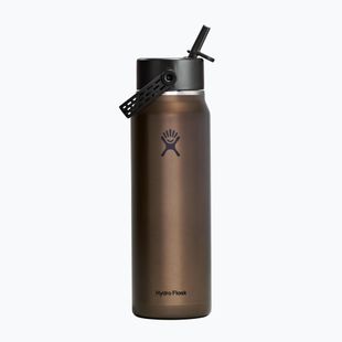 Butelka termiczna Hydro Flask Lightweight Wide Flex Straw 946 ml cap obsidian