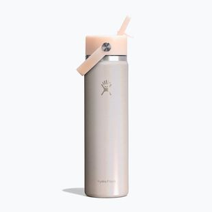Butelka termiczna Hydro Flask Wide Mouth with Flex Straw Cap 710 ml glimmer cream