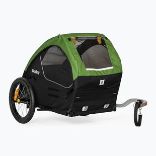 Przyczepka rowerowa dla psa Burley Tail Wagon black/green