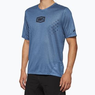 Koszulka rowerowa męska 100% Airmatic Mesh slate blue