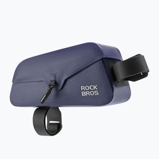 Torba rowerowa na ramę Rockbros 30120122 Bike Tube Bag Magnetic L 0,9 l blue