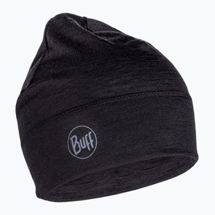 Czapka zimowa BUFF Lightweight Merino Wool solid black
