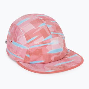 Czapka z daszkiem dziecięca BUFF 5 Panel heavens pink/pink