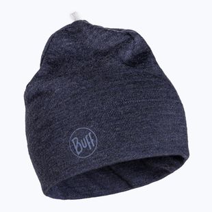 Czapka zimowa BUFF Midweight Merino Wool night blue