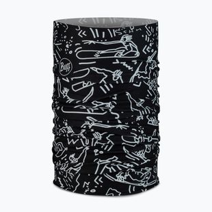 Chusta wielofunkcyjna dziecięca BUFF Original Ecostretch tivat black