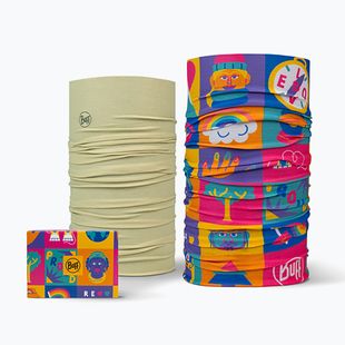 Chusty wielofunkcyjne BUFF Coolnet UV Twin Pack Pride multicolor