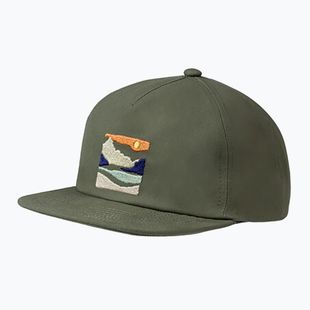Czapka z daszkiem dziecięca BUFF Snapback Solid khaki
