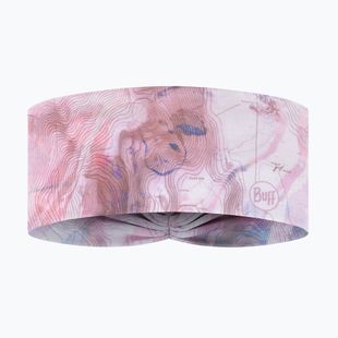Opaska na głowę BUFF CoolNet UV Ellipse orisa pink azalea