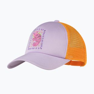 Czapka z daszkiem dziecięca BUFF Trucker kalita sheer lilac