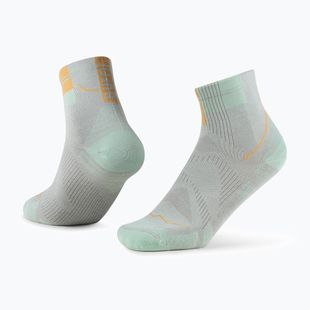 Skarpety BUFF CoolNet Quarter seagrove green