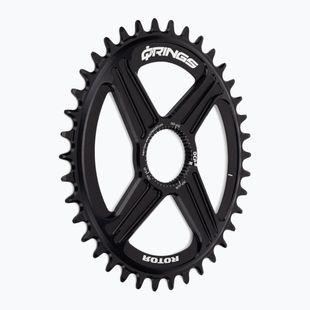 Zębatka Rotor Q Rings Dm Oval Chainring MTB 38T czarny