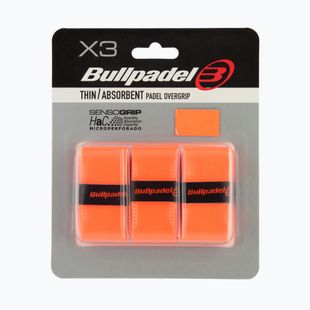 Owijki do rakiet do padla Bullpadel GB-1705 Senso Absporbent 3 szt. fluor orange