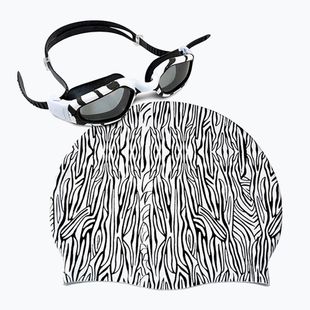 Zestaw RAS WT czepek + okulary white