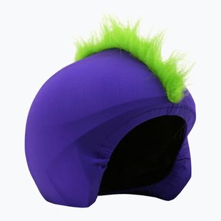 Nakładka na kask Coolcasc Green Mohican