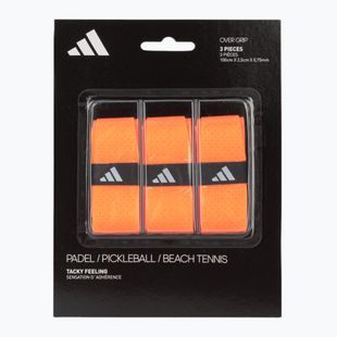 Owijki do rakiet do padla adidas Padel Overgrip Set 3 szt. orange