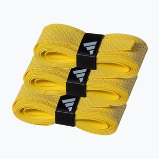 Owijki do rakiet do padla adidas Padel Overgrip Set 3 szt. yellow