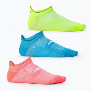 Skarpety Joma Running Night 3 pary fulor coral/fluor yellow