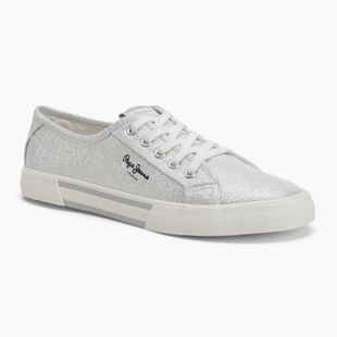 Buty damskie Pepe Jeans Brady Party silver
