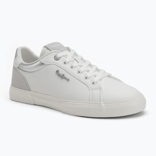 Buty damskie Pepe Jeans Kenton Court silver