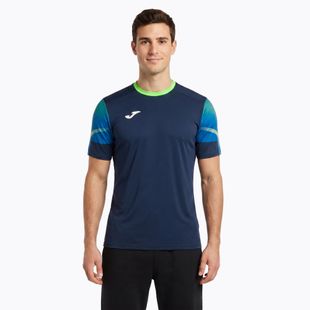 Koszulka do biegania męska Joma Elite XI navy/fluor green