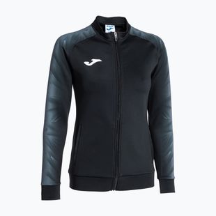 Bluza do biegania damska Joma Elite XI Full Zip black/anthracite