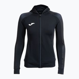 Bluza do biegania damska Joma Elite XI Hoodie black/anthracite