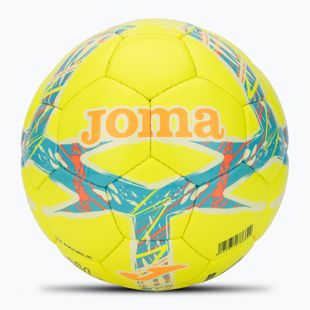 Piłka do piłki nożnej Joma Dali III yellow/fluor turquoise rozmiar 4
