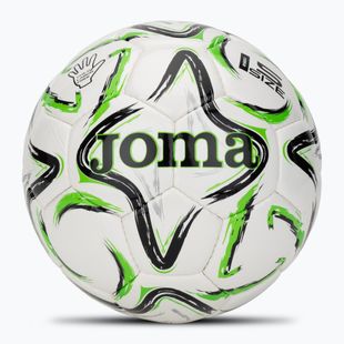 Piłka do piłki nożnej Joma Egeo II black/fluor green rozmiar 5