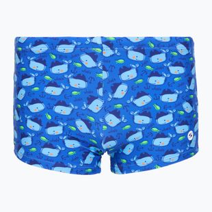 Bokserki pływackie dziecięce RAS Whale Trunks denim blue