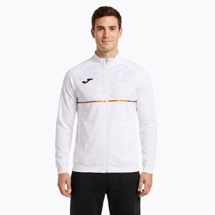 Bluza do biegania męska Joma Record III Full Zip white