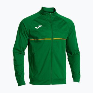 Bluza do biegania męska Joma Record III Full Zip green