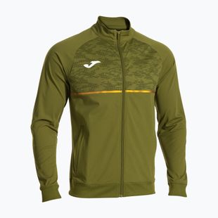 Bluza do biegania męska Joma Record III Full Zip khaki