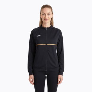 Bluza do biegania damska Joma Record III Full Zip black