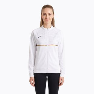 Bluza do biegania damska Joma Record III Full Zip white
