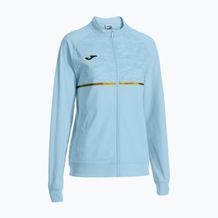 Bluza do biegania damska Joma Record III Full Zip light blue