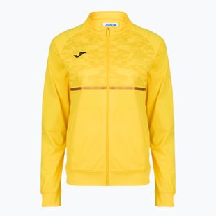 Bluza do biegania damska Joma Record III Full Zip yellow