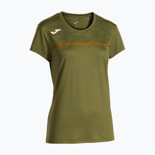 Koszulka do biegania damska Joma Record III khaki